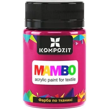 Výtvarná barva MAMBO Akrylová barva na textil a kůži 50 ml