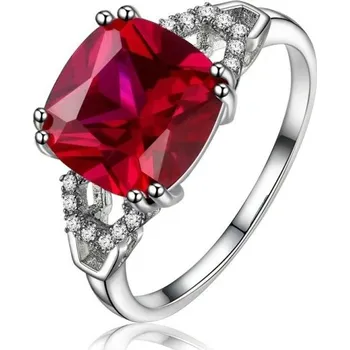 Prsten Dámský prstýnek D1822 červená 6