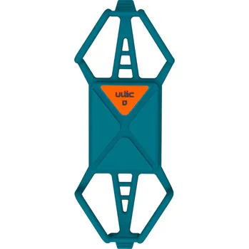 Silikonový držák na mobil na kolo, otočný držák telefonu, mobilu, rychloupínací ULAC SPYDER 360 Barva: Tyrkysová