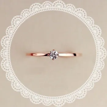 Prsten Dámský prstýnek D2578 starorůžová 9