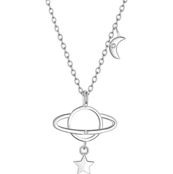 Náhrdelník Dámský náhrdelník s planetou a měsícem