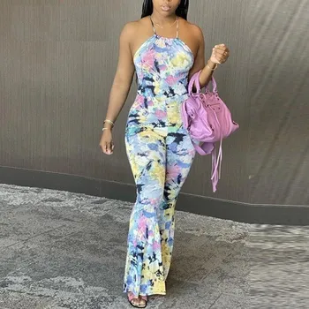 Dámský overall Dámský overal s odhalenými zády B856 XS