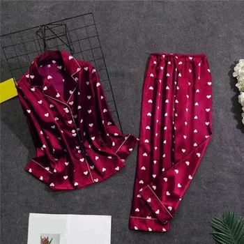 Dámské pyžamo Dámské pyžamo P2630 vínová M