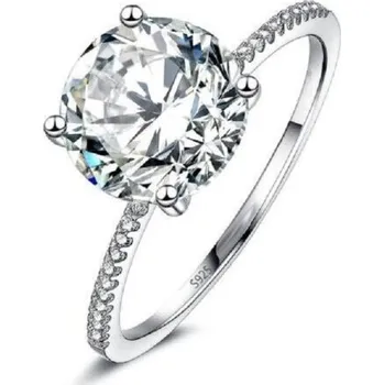 Šperk Dámský prstýnek se zirkonem stříbrná 7