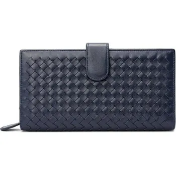 Peněženka Dámská kožená peněženka malá M376 tmavě modrá L