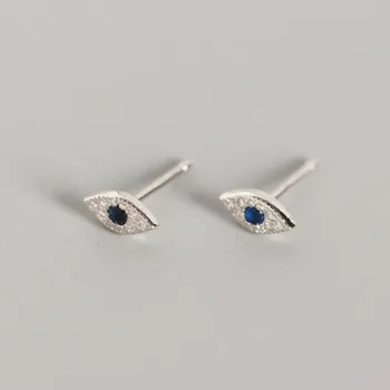 Náušnice Dámské náušnice oko H793 stříbrná 3