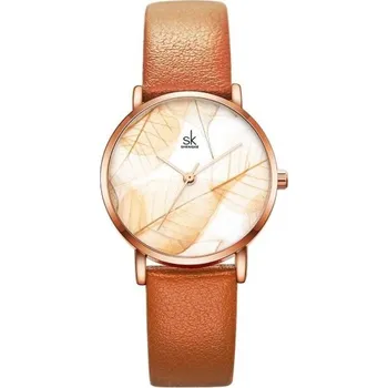 Hodinky Dámské hodinky T1690 světle hnědá