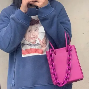 Kabelka Dámská kožená kabelka M1391 tmavě růžová