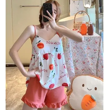 Dámské noční prádlo Dámské pyžamo P3046 M 2