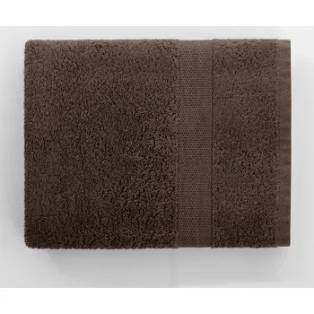Ručník Bavlněný ručník DecoKing Marina 70x140 cm hnědý, velikost 70x140