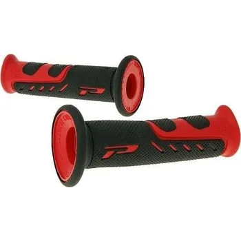 Chránič řídítek pro čtyřkolku GRIPY725 BK/RD S OTEVŘENÝMI KONCI PA0725OERO02