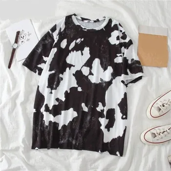 Dámské strakaté tričko XXL