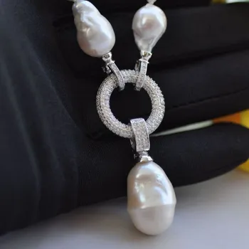 Náhrdelník Dámský perlový náhrdelník D829 50 cm