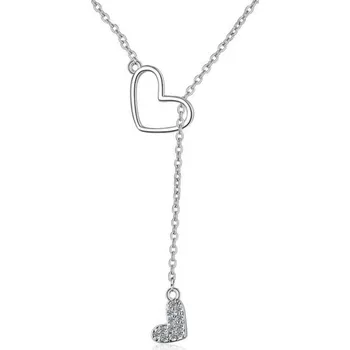 Náhrdelník Dámský náhrdelník se srdci G636