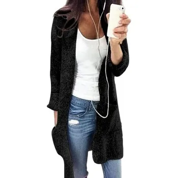 Dámský pletený cardigan G417 černá S