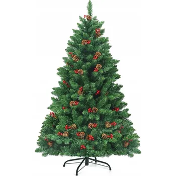 Vánoční stromek Umělý vánoční stromeček Costway 121 - 150 cm