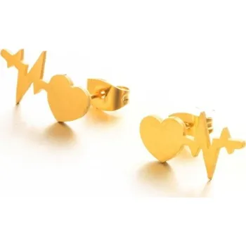 Náušnice Dámské náušnice H822 zlatá 5