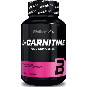 Spalovač tuku BioTech USA L-Carnitine 1000 mg 30 tablet