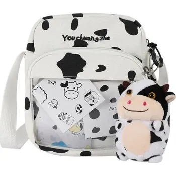 Kabelka Dámská crossbody kabelka kráva