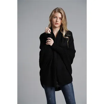 Dámský pletený cardigan A2201 černá