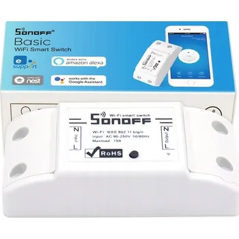 Senzor vstupu Sonoff Basic s Wi-Fi připojením