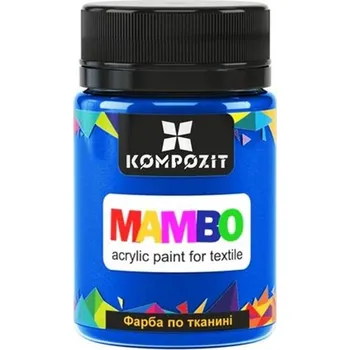Výtvarná barva MAMBO Akrylová barva na textil a kůži 50 ml