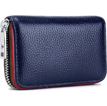 Dámská kožená peněženka malá M351 tmavě modrá