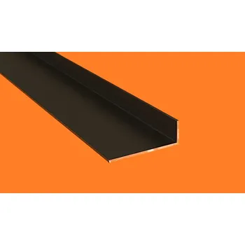 Stavební profil Hliníkový profil L (HL62 černý elox.) (2000 mm)