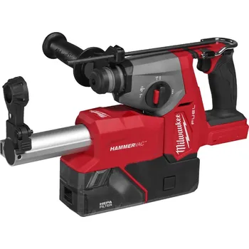 Pneumatické kladivo MILWAUKEE Aku kombinované kladivo s odsáváním prachu M18 FHACDDE-0C, bez aku a nabíječky