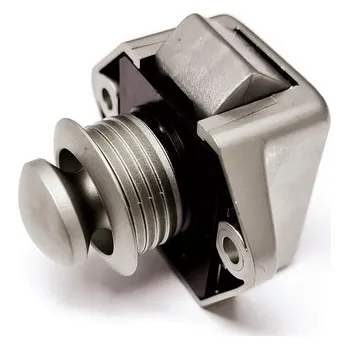 Nábytkové kování REIMO Nábytkový zámek Push Lock Mini - matná stříbrná