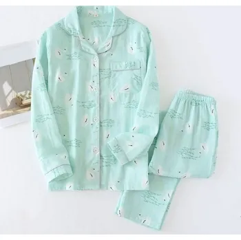 Dámské pyžamo Dámské pyžamo P2717 světle zelená S