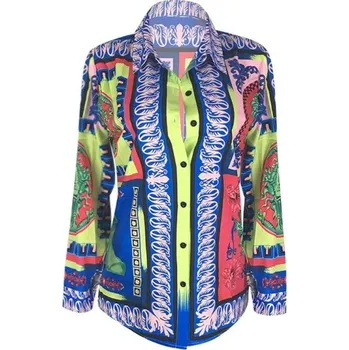 Dámská košile Dámská barevná košile extravagantní XS