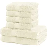 Sada ručníků DecoKing Marina 2+4 ks ecru