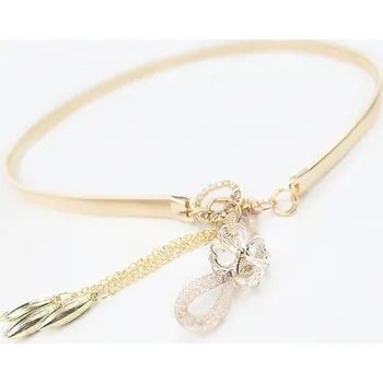 Opasek Dámský pásek s přívěskem