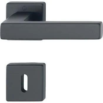 Stavebniny HOPPE sada kování AUSTIN na rozetě OB, 52-57 mm, hliník černý