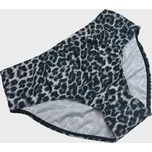 VFstyle Spodní díl plavek s vysokým pasem Gabriella leopard šedé Velikost: L