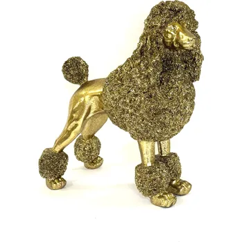 ZLATÝ PUDL - SOCHA 34 cm