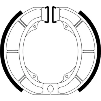 Auto-moto Brzdové čelisti FERODO 225129248 225129248