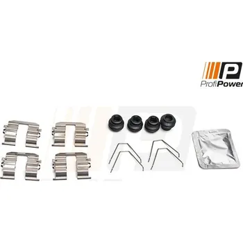 Přislušenství brzdového systému Sada příslušenství, obložení kotoučové brzdy ProfiPower 9B1168