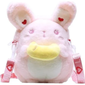 Kabelka Dámská kabelka z umělé kožešiny králík M1142