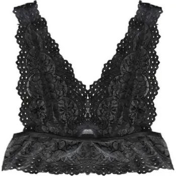 Podprsenka Bralette krajková podprsenka J1029 černá M
