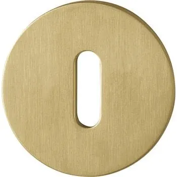 HOPPE BB rozeta plochá s podpůrnými čepy, kulatá, nerez, barva mosaz světlá