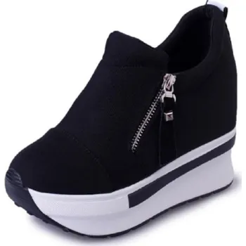 Dámská obuv Dámské kotníkové boty na platformě A651 černá 35