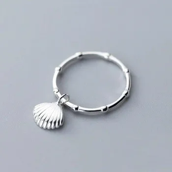 Šperk Dámský prstýnek s mušlí D2363 8