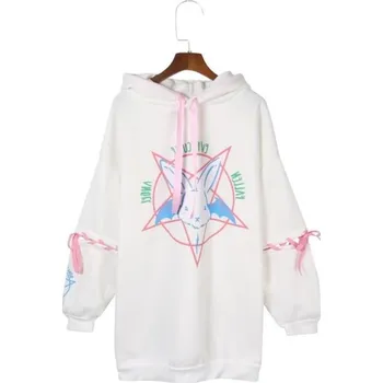 Dámská mikina Dámská oversize mikina B7 bílá