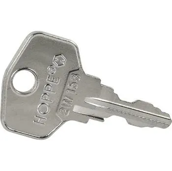 HOPPE náhradní klíč pro okenní zamykatelnou kliku, profil klíče č. 2W153