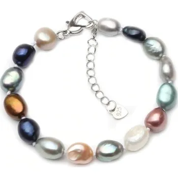 Náramek Dámský perlový náramek P203 20 cm