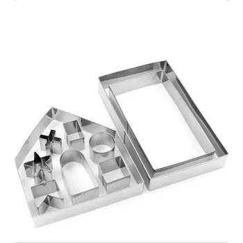 Vykrajovátko 10 ks Sada vykrajovátek perníková chaloupka