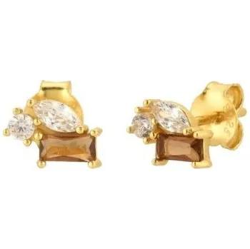 Náušnice Dámské náušnice H842 zlatá 3