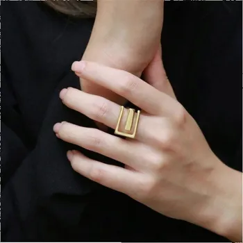 Prsten Dámský prstýnek D903 zlatá